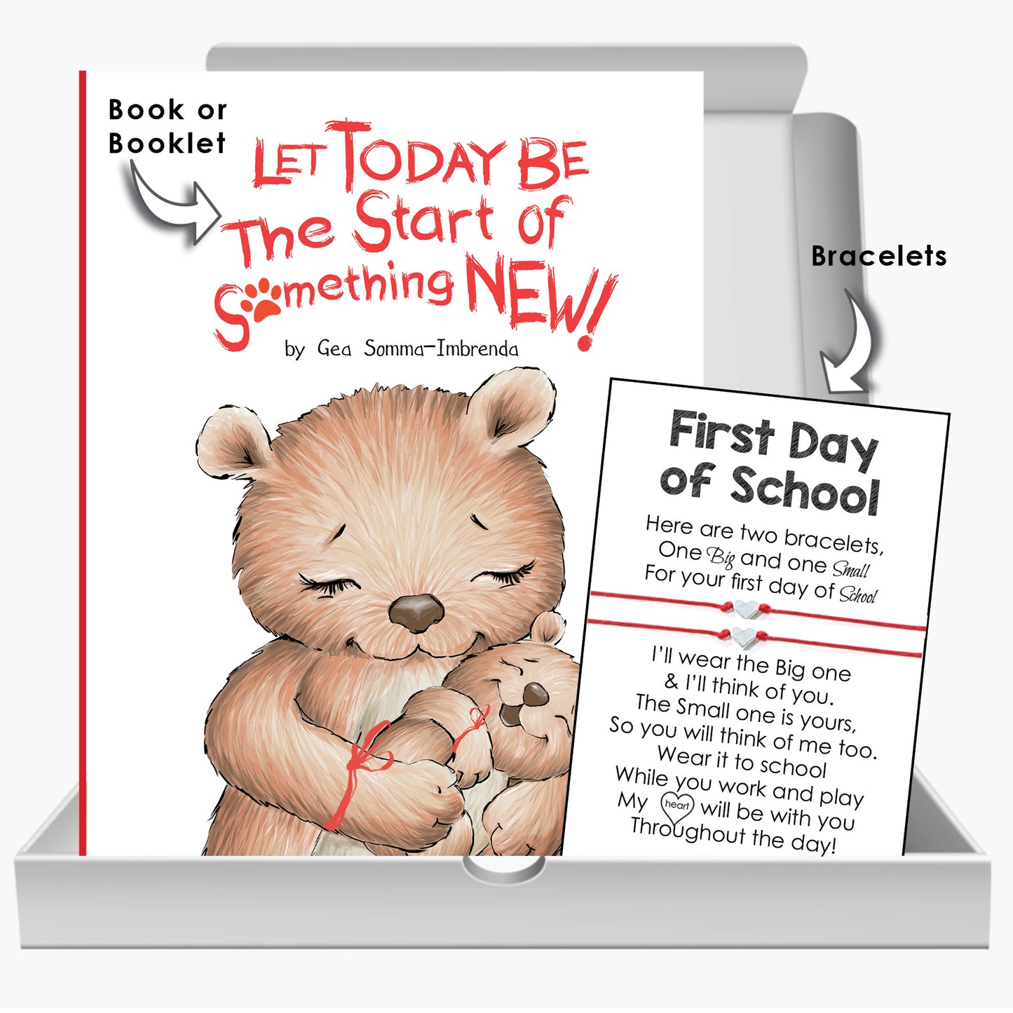 First Day of Kindergarten ‖ First Day of School Bracelets ‖ Back to School Wish Bracelet