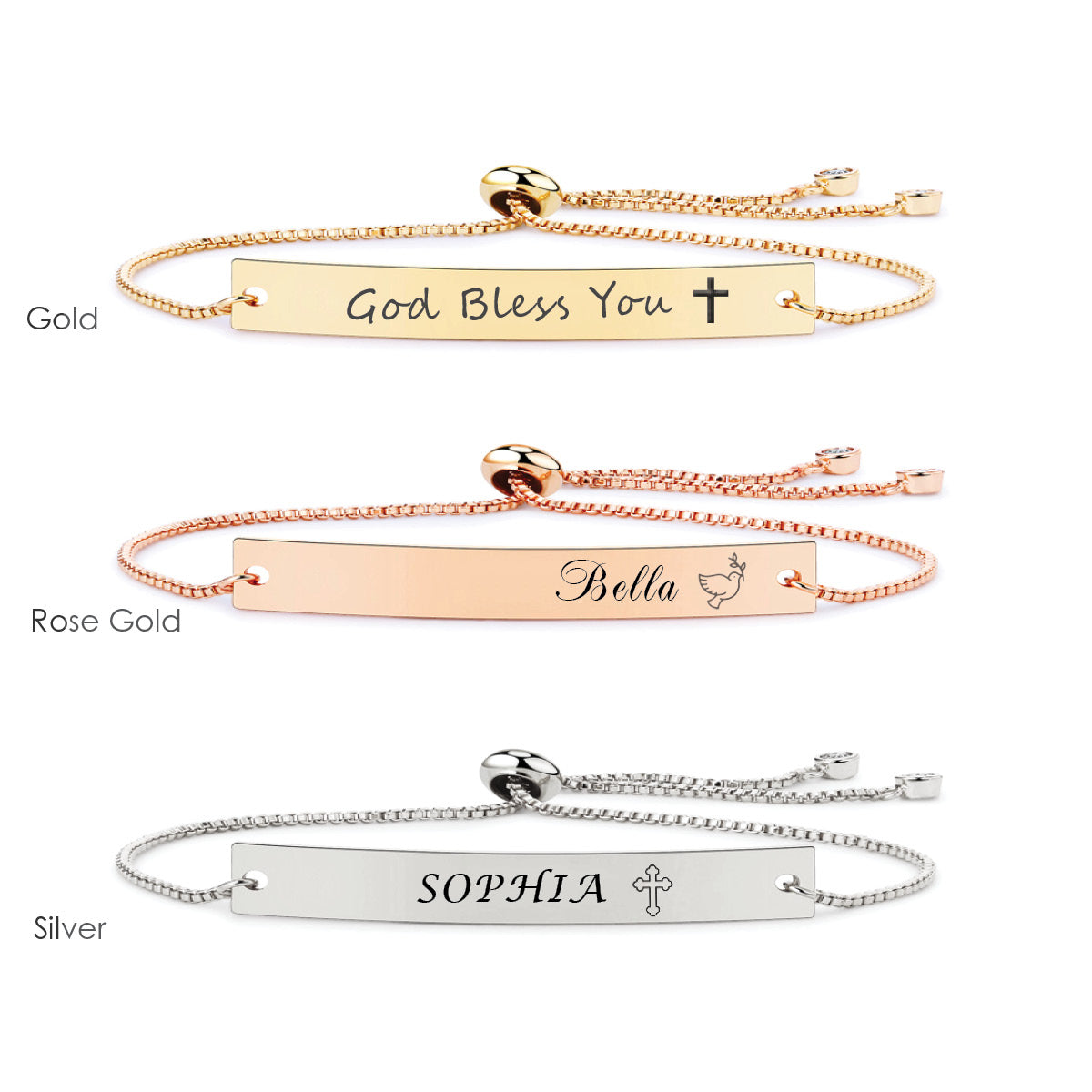 Graduation Gift ‖ Graduation Bracelet ‖ Personalized Bar Bracelet ‖ Minimalist Bracelet
