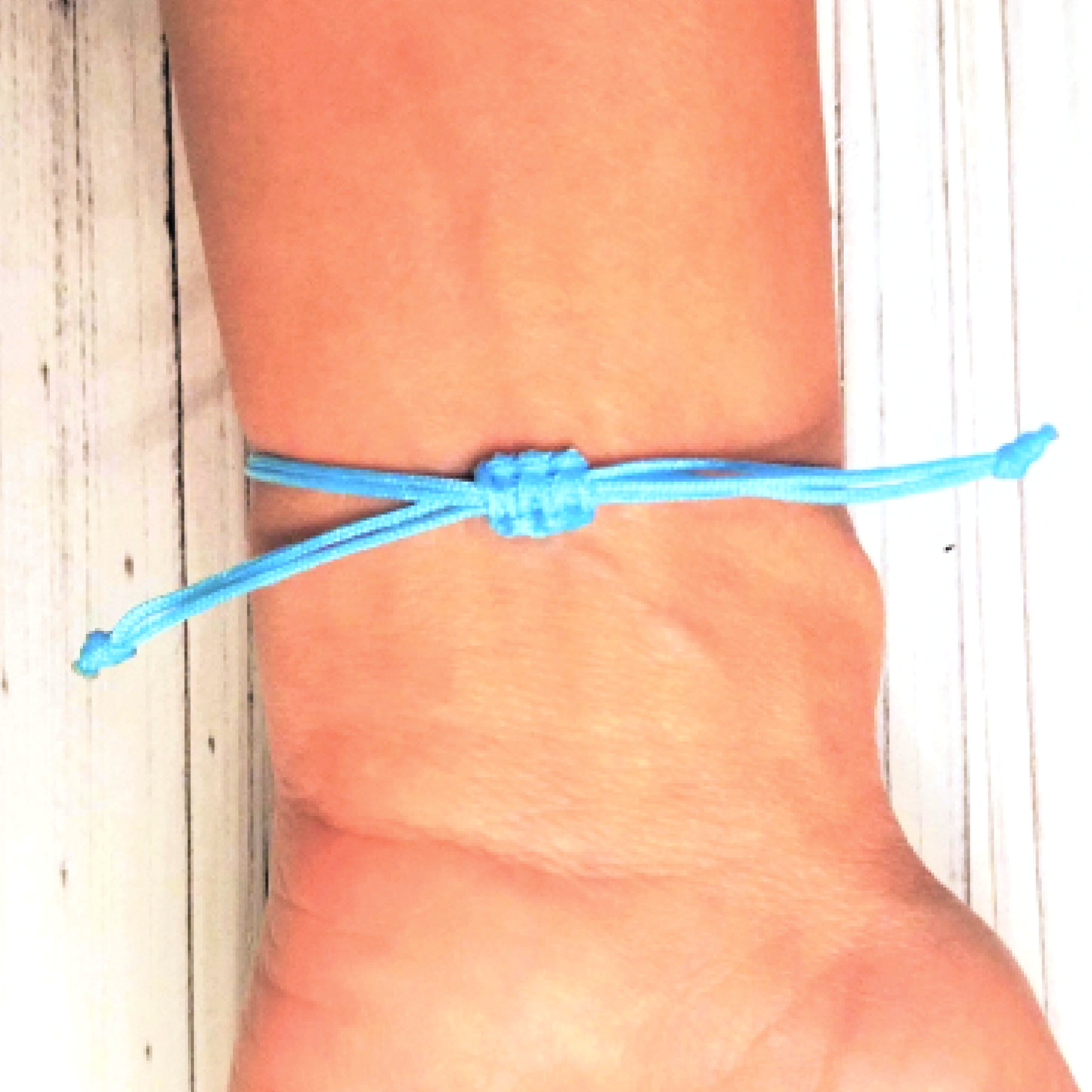 A Wish for Authenticity ‖ Motivational Bracelet ‖ Inspirational Wish Bracelet ‖ Friendship Bracelet ‖ Bracelet & Anklet with Macrame' Closure