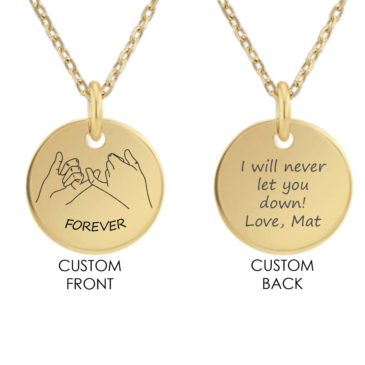 Unicon Coin Necklace ‖ Personalized Kids Coin Necklace ‖ Child Necklace ‖ Cheerleader Necklace ‖ Name Necklace