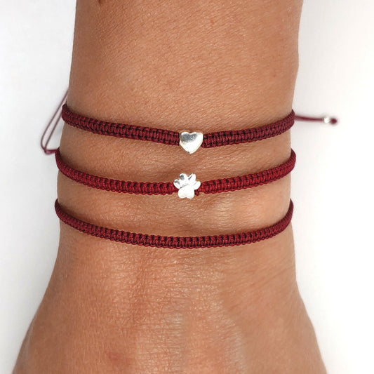 Brother & Sister Gift ‖ No Matter Card ‖ Red String of Fate Bracelet ‖ Brother & Sister Bracelet ‖ Red String Macrame' Bracelet