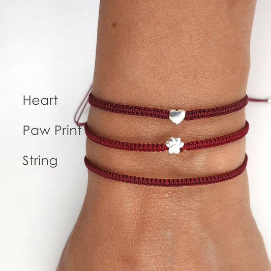 Soul Sister Gift ‖ Bestie Gift ‖ Best Friend Bracelet ‖ No Matter Card ‖ Red String of Fate Bracelet ‖ Red String Macrame' Bracelet