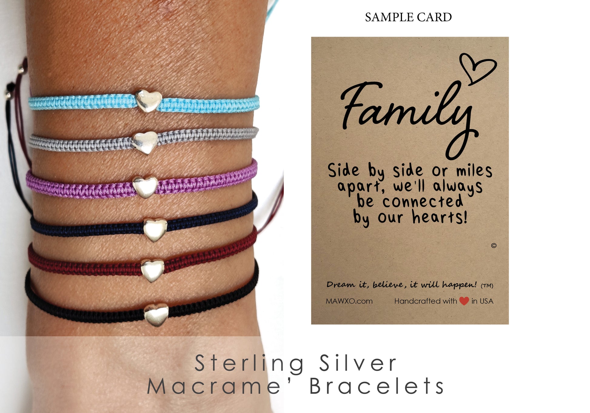 Solid silver best sale friendship bracelets