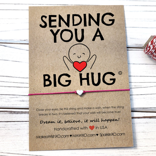 Sending You A Hug ‖ Bracelet & Anklet with Macrame' Closure